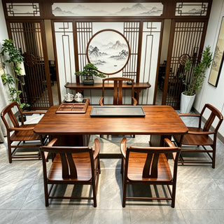 A26002-無疆茶臺（帶茶椅）